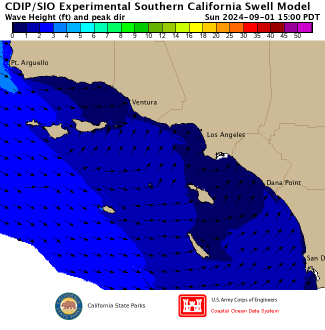 Southern California swell model