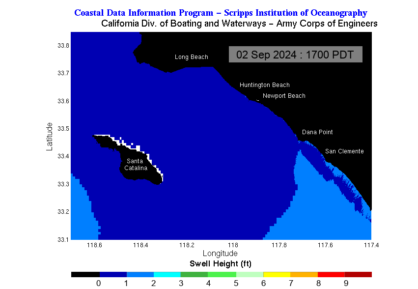 Orange County swell model