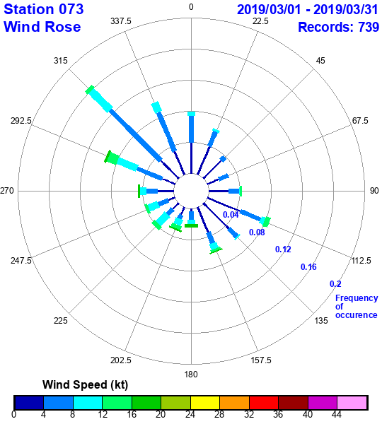 rose plot