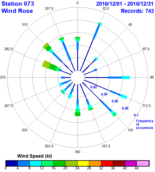 rose plot