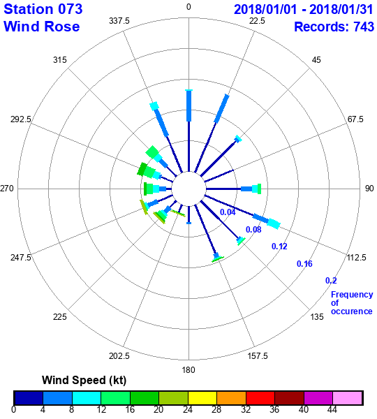 rose plot